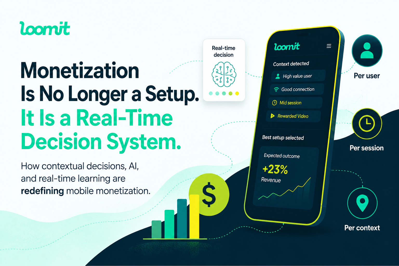 Monetization Is No Longer a Setup. It Is a Real-Time Decision System. - AI ad monetization article illustration